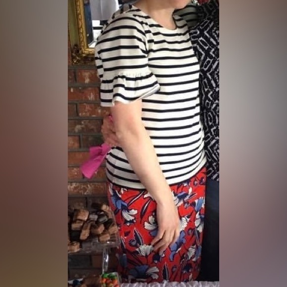 J. Crew Factory Floral Pencil Skirt - Picture 11 of 11